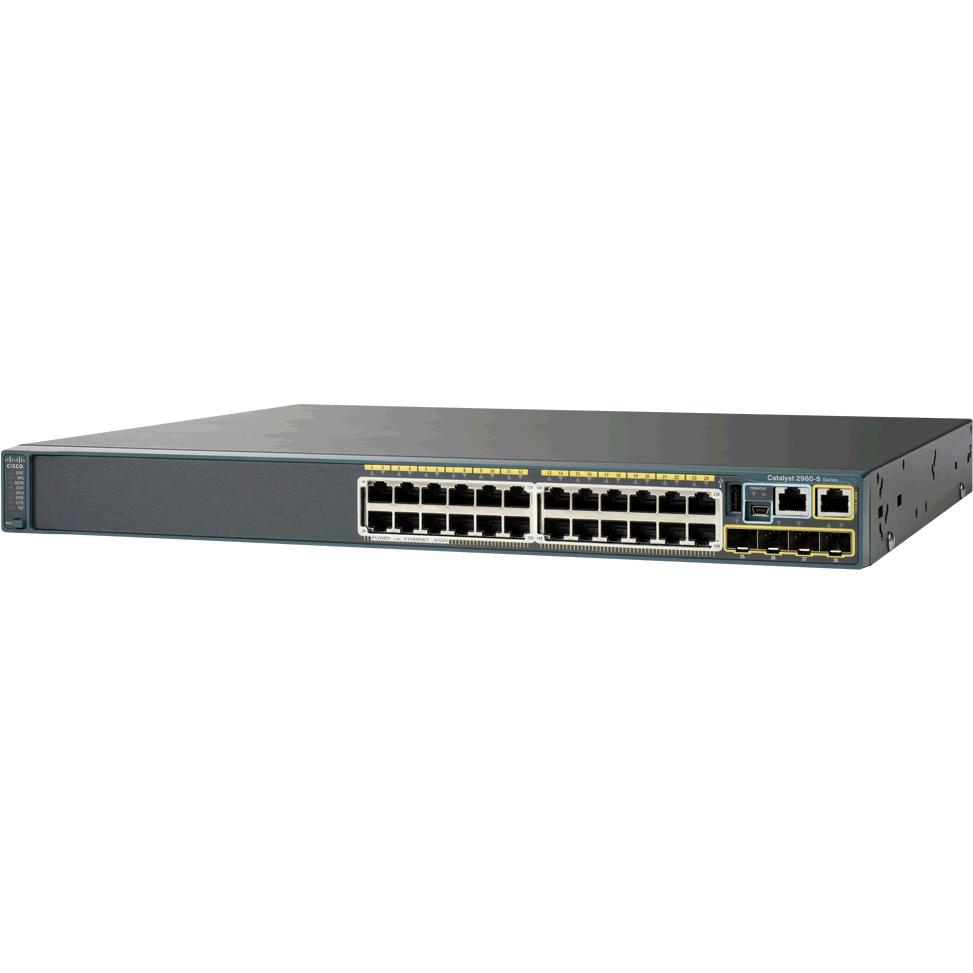 Cisco Catalyst 2960G 24 Port Switch - WS-C2960G-24TC-L