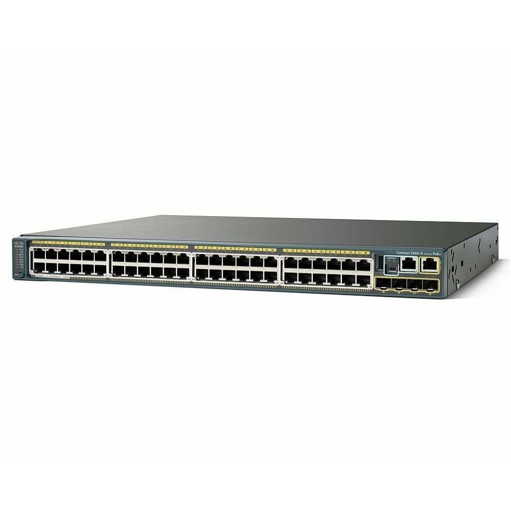 Cisco Catalyst 2960X 48 Port PoE Switch - WS-C2960X-48FPS-L New