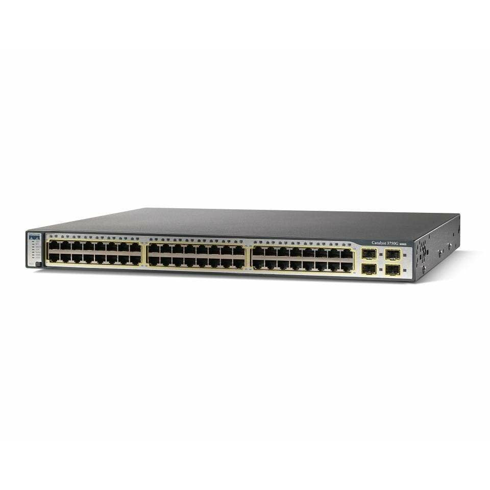 Cisco Catalyst 3750 48 Port Switch - WS-C3750-48TS-S - 5 Year Warranty