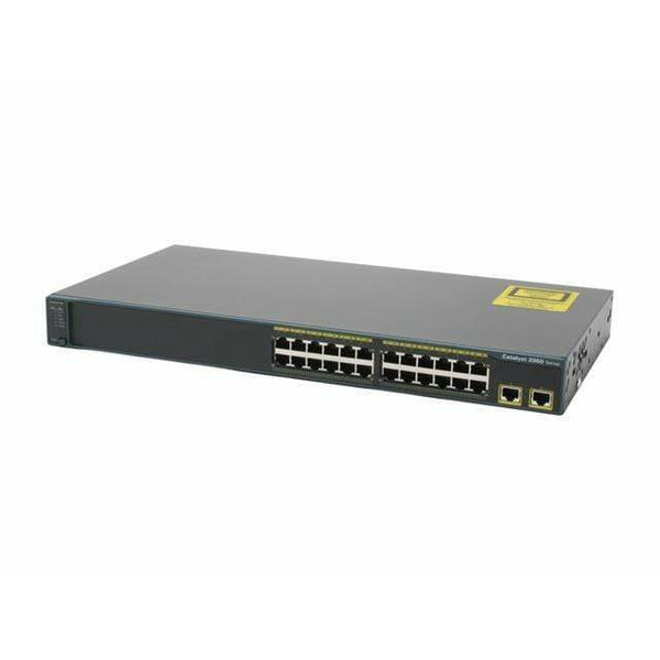 Cisco Catalyst 2960 24 Port 10/100 + 2 T Image Switch - WS-C2960-24TT-L