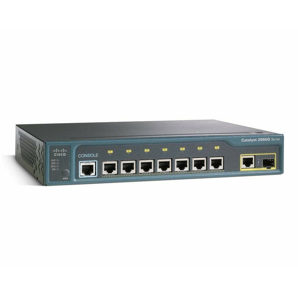 Cisco Catalyst 2960 8 Port Gigabit + 1 T/SFP LAN Base Switch - WS
