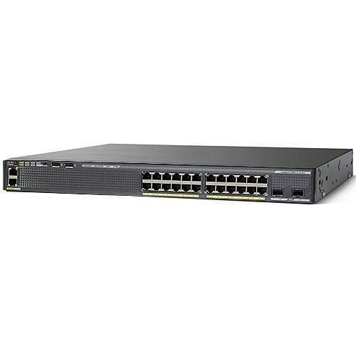 Cisco Catalyst 2960X 24 Port PoE Switch - WS-C2960X-24PS-L Refurbished